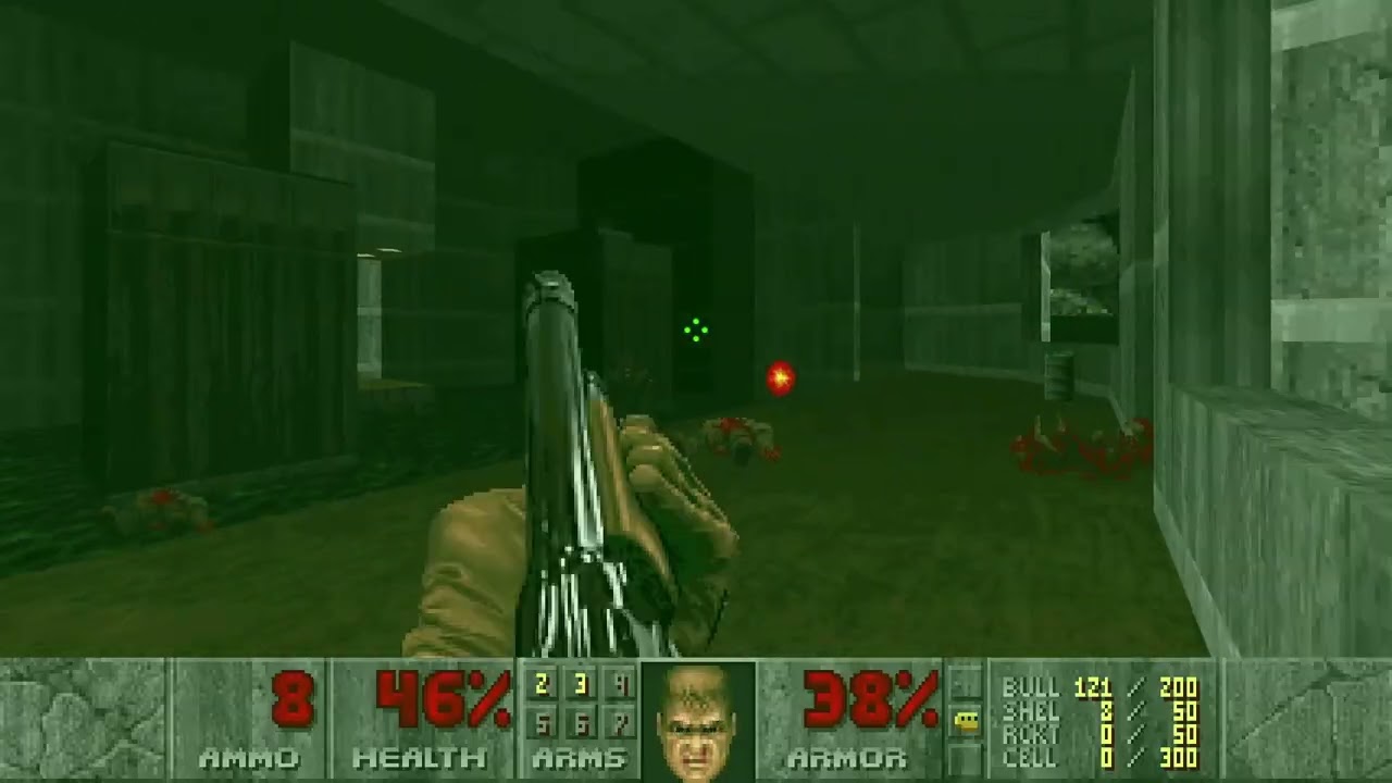 [DOOM] E1M5 Phobos Lab (NO COMMENTARY)