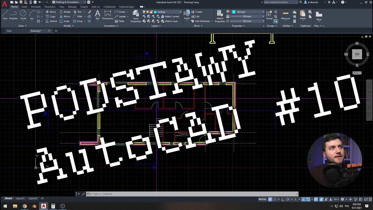 #No_Problem_O​ - AutoCAD 21 PODSTAWY - #10 - Przekroje ogółem