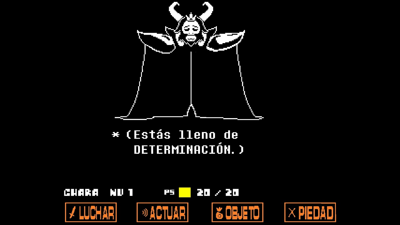 Asgore bossfight / UNDERTALE