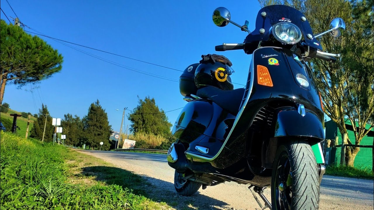 Vespa GTS 250ie on the Montain and Sea...