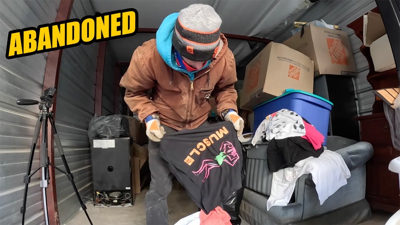 We Bought an Abandoned Storage Locker! - Why Did They Store THIS?