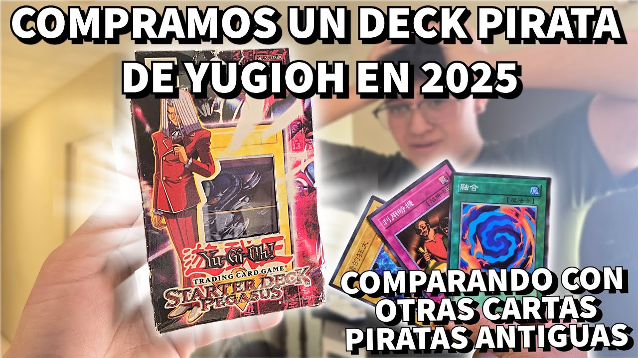 Asi Se Ve Un Deck Pirata de Yugioh (Yugioh bootleg)