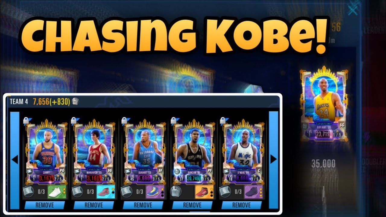 Chasing 2⭐️⭐️ Power Cap Kobe 😱‼️ @supadanba2klegend201