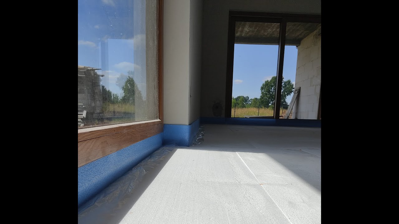 Jozefin układanie styropianu pod wyłewkę anhudrytową
