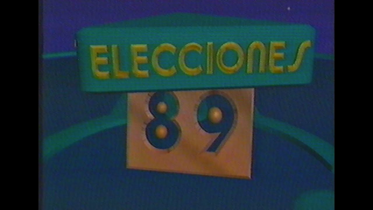Spots electorales de las Elecciones Generales de 1989 (TVE)