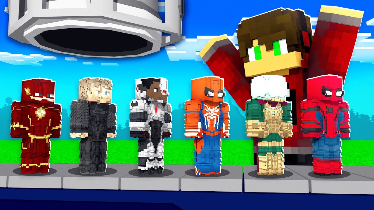 CRIEI UMA FABRICA DE HEROIS E FIQUEI MILHONARIO no MINECRAFT ✭ Guihh ✭