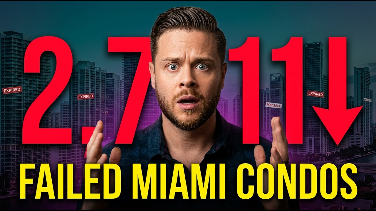 2,711 Miami Condos Just FAILED To Sell (Here's Why)