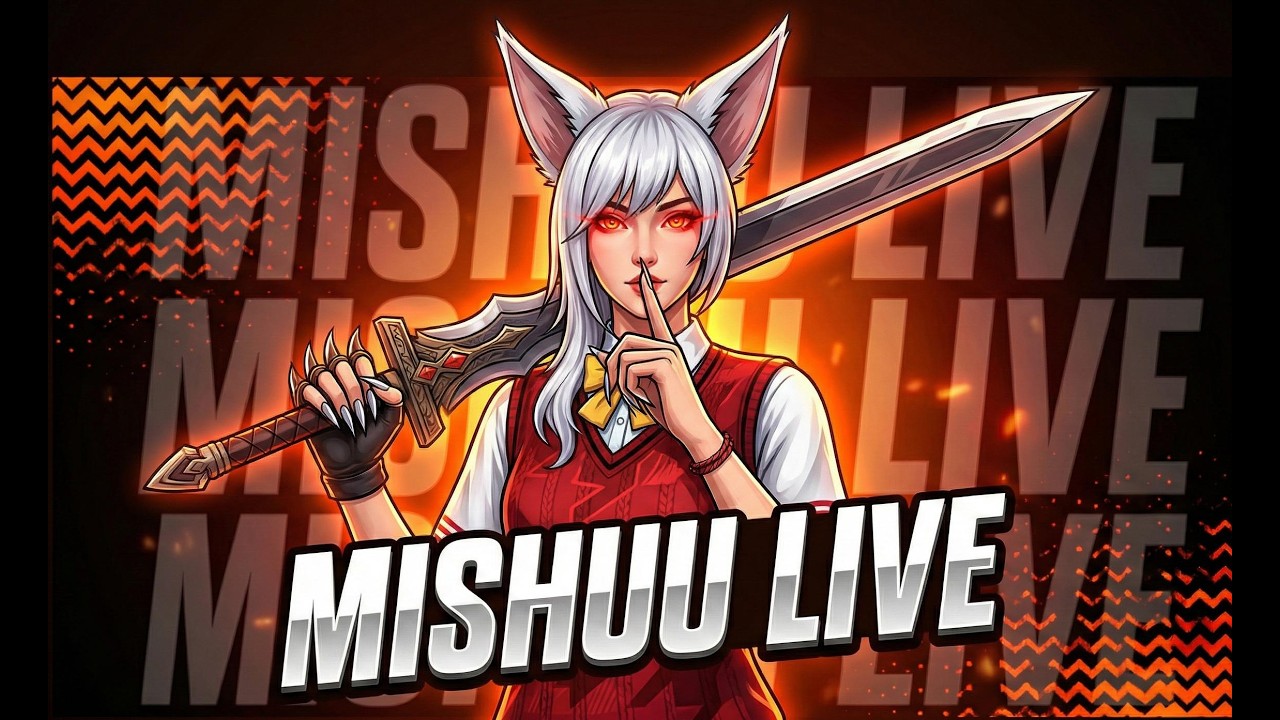 FREE FIRE LIVE MISHU IS LIVE  #FreeFireGirl  #FFGirlLive #FFGirl #livegaming