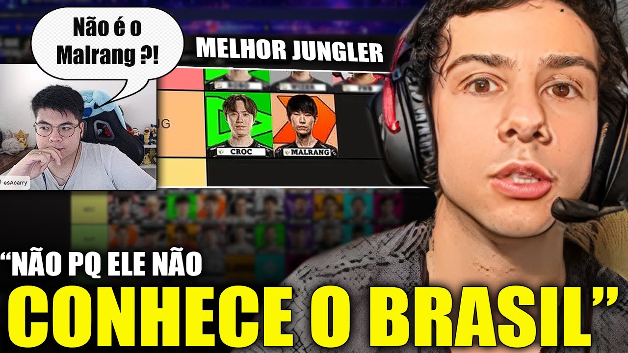 EsA e Brucer sobre MELHOR JUNGLER do CBLOL 2024