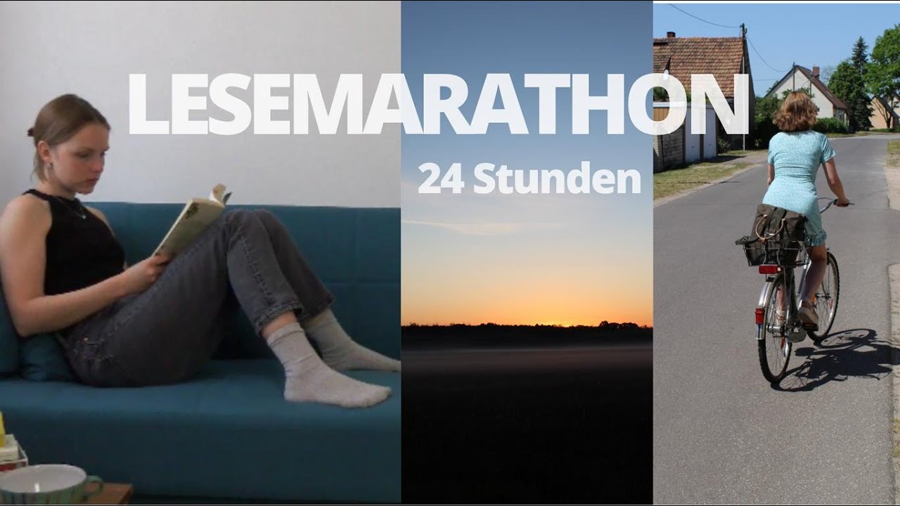 [Challenge | Vlog] 24-Stunden-Lesemarathon