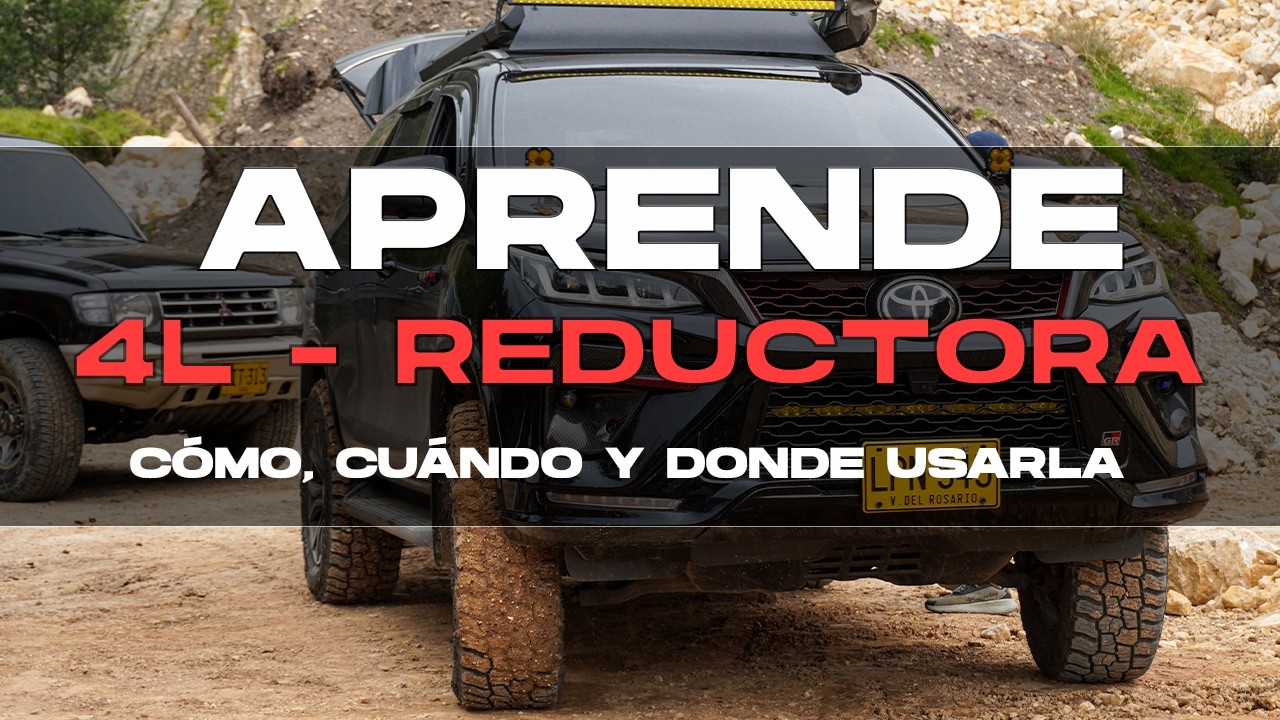 Cómo usar 4L/ 4LOW / REDUCTORA CORRECTAMENTE | Guía definitiva | 4x4 PARA PRINCIPIANTES