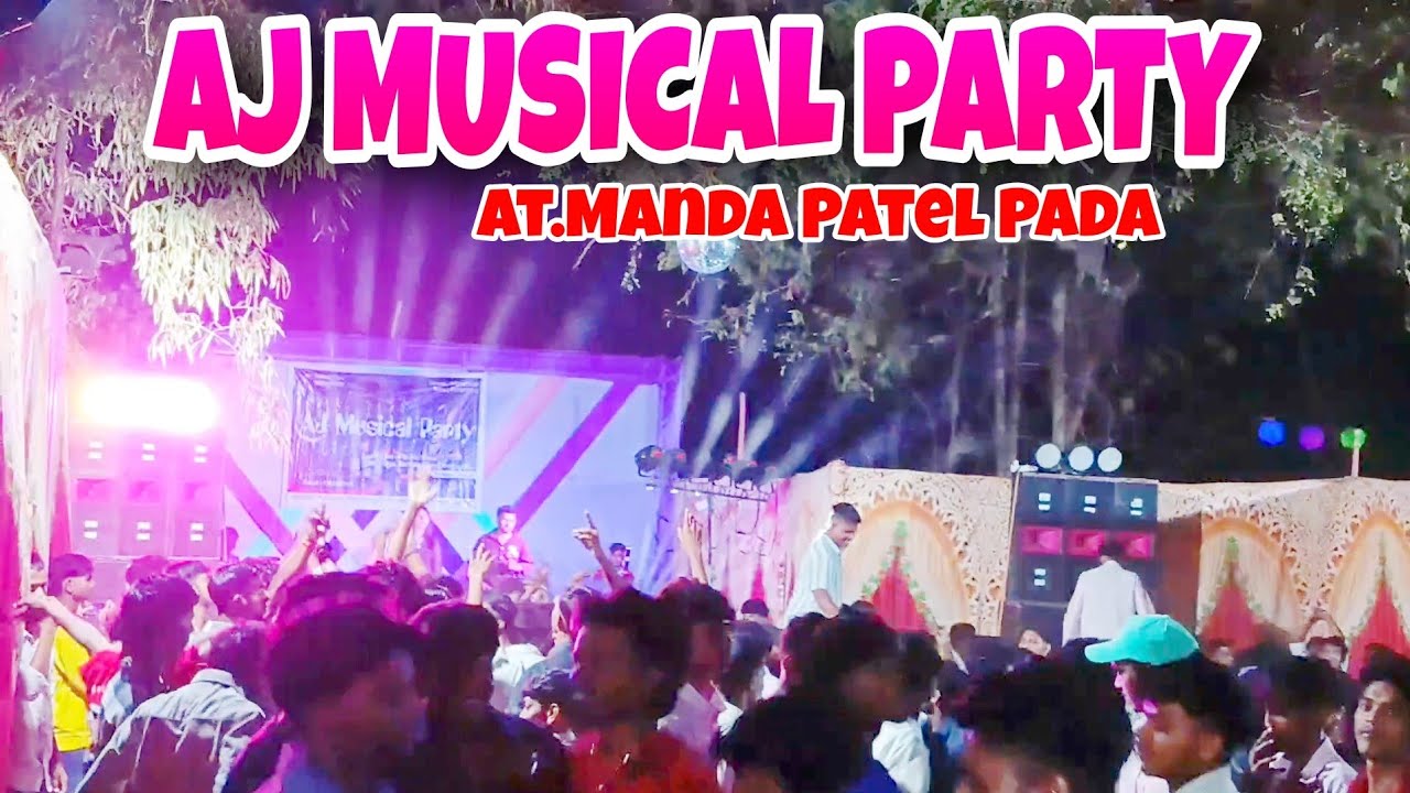 AJ Musical Party🥁🎹 || At.Manda patelpada || Sapna &Aashish Singer 🎤 || New Tarpa Dance Trending 🔥🔥