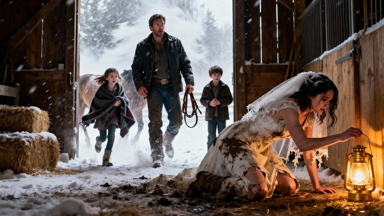 The Bride No One Waited For Walked Into His Barn — And the Single Father Froze