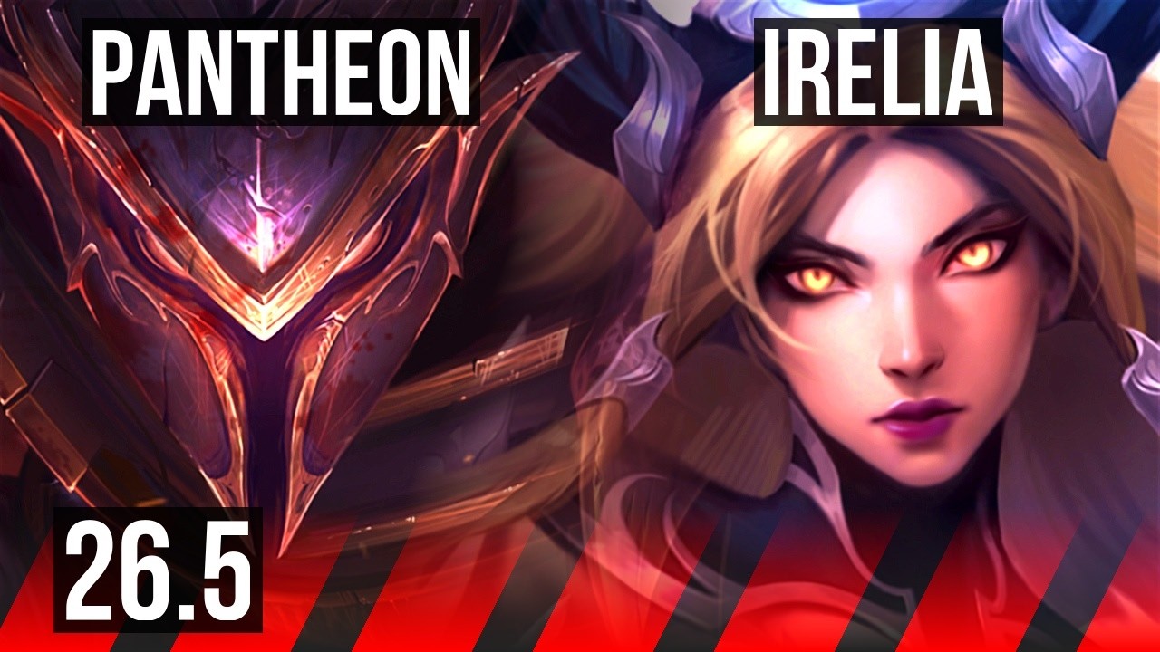 PANTHEON vs IRELIA (TOP) | Good KDA: 14/2/6 | KR Diamond | 26.5