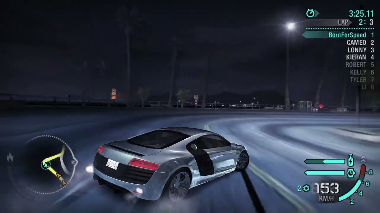 The Most Brilliant Race I've Finished With Audi R8 LeMans Quattro | NFS Carbon (Race 9)