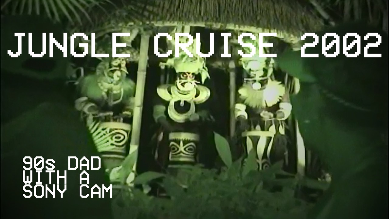 Jungle Cruise FULL RIDE POV 2002 | Magic Kingdom, Walt Disney World (Retro Sony Handycam)