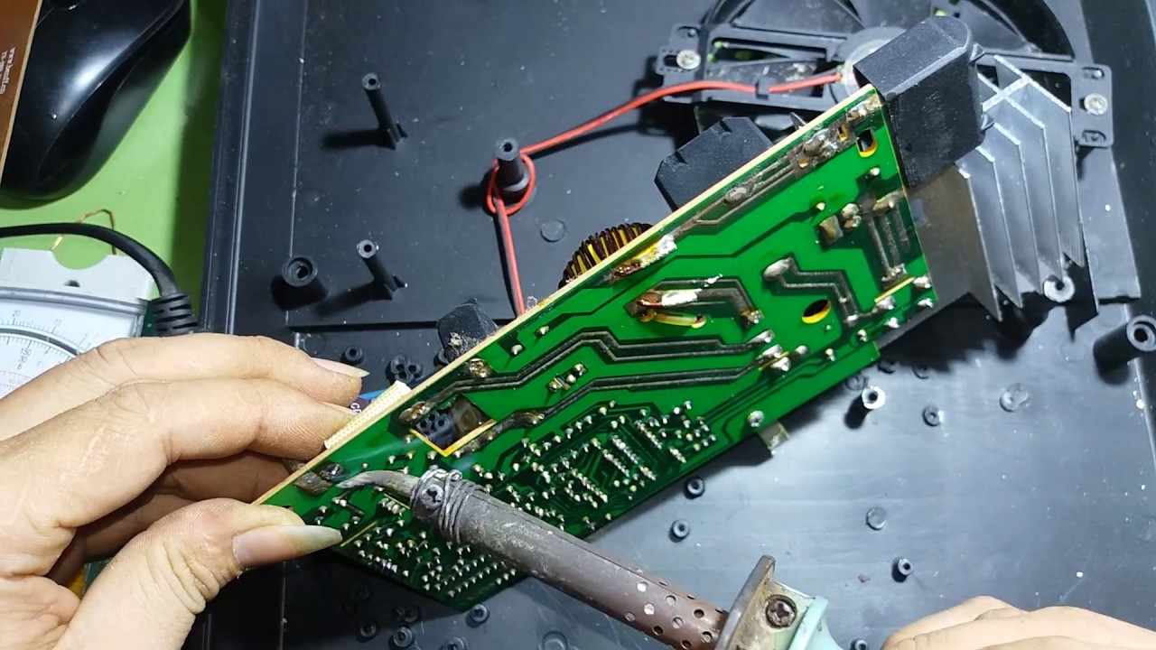 sửa bếp từ mất nguồn không hiển thị