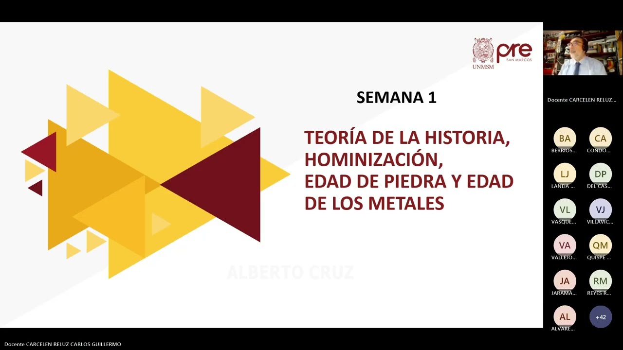 Historia - Semana 01 - Pre San Marcos Ciclo 2025-I (Nuevo Ciclo)