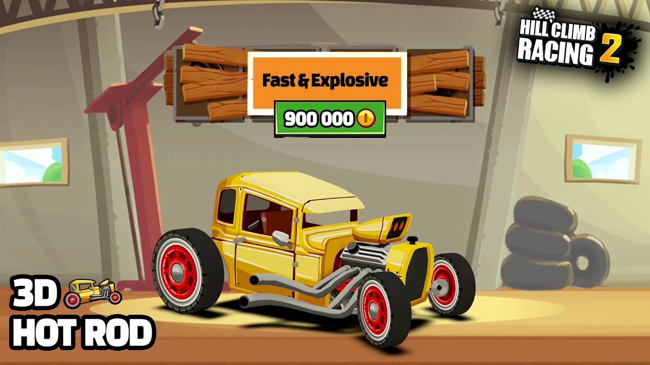 Hill Climb Racing 2 3D Hot Rod