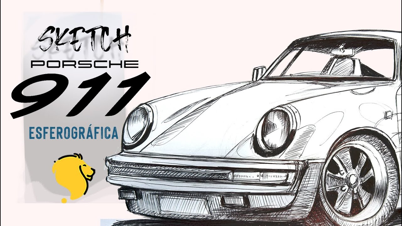 COMO DESENHAR O PORCHE 911