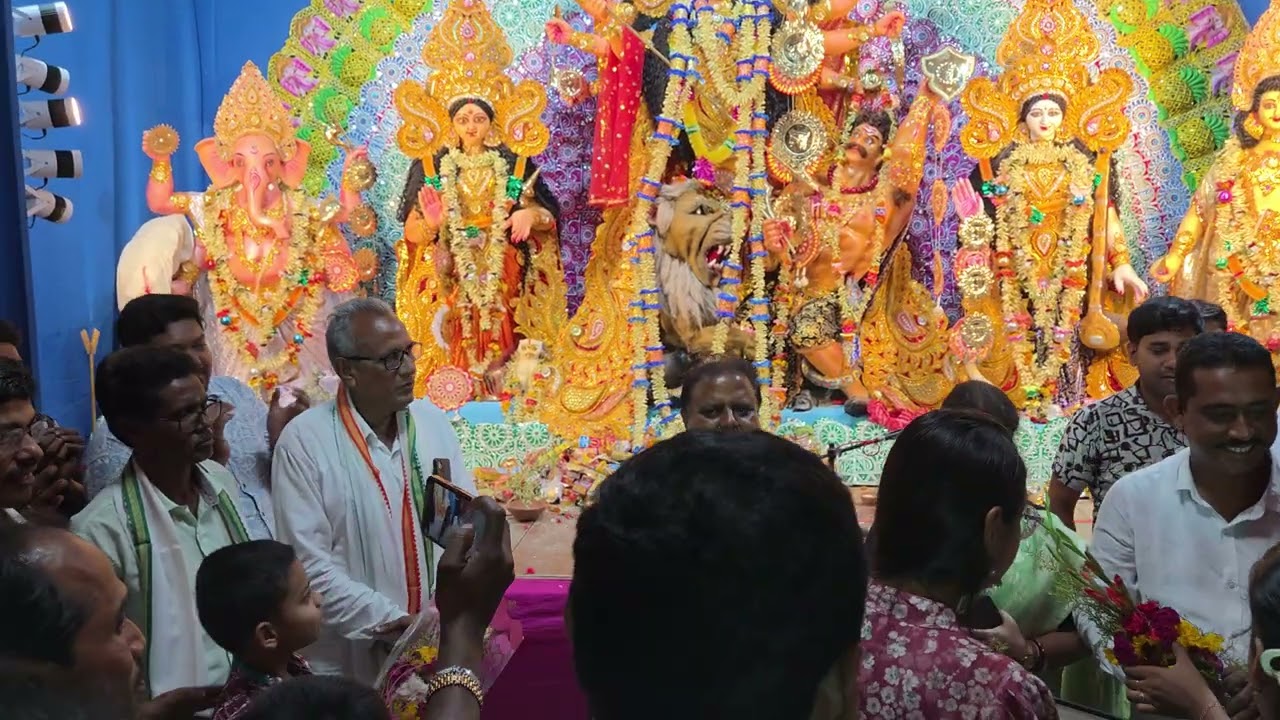 Honourable Guest MLA Ramendu Singha Roy || Basanti Puja Dashami 2026