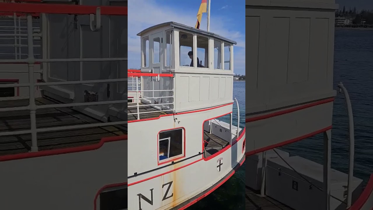 Konstanz: The first car ferry in a lake in Europe
