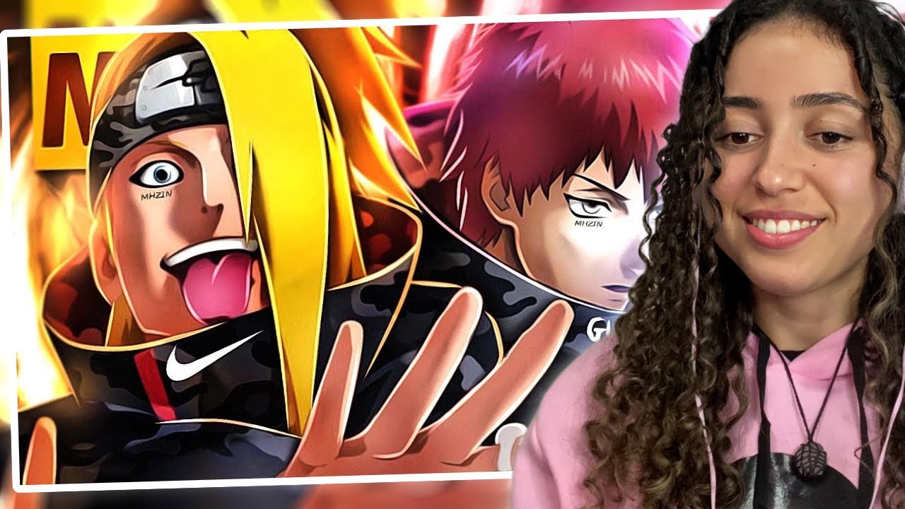 Deidara e Sasori 💥 (Naruto) Ft. VMZ & Tipo Sasori 🦂 | MHRAP #react 2 em 1