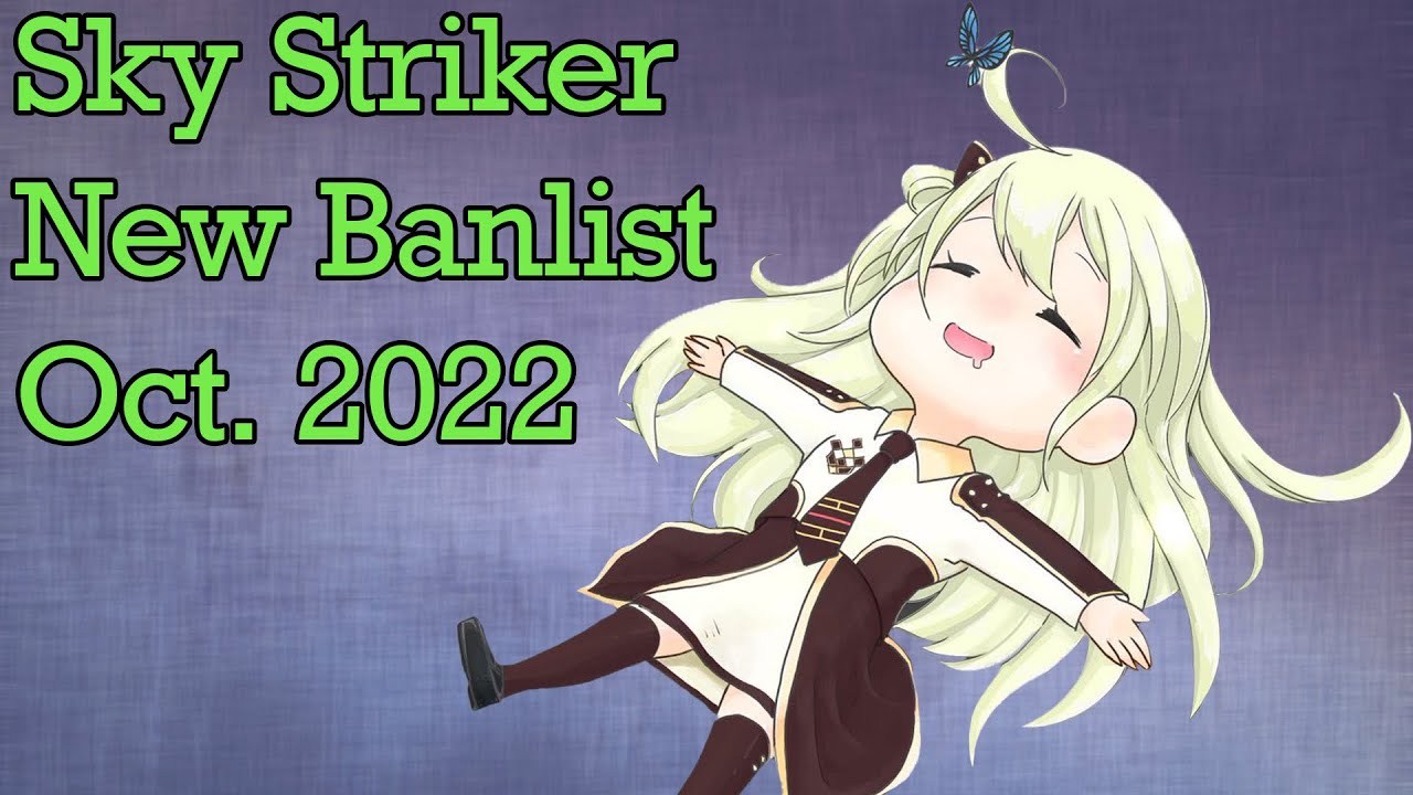 Sky Striker 2022 New Banlist Deck Profile (October 2022) - Yu-Gi-Oh: Master Duel