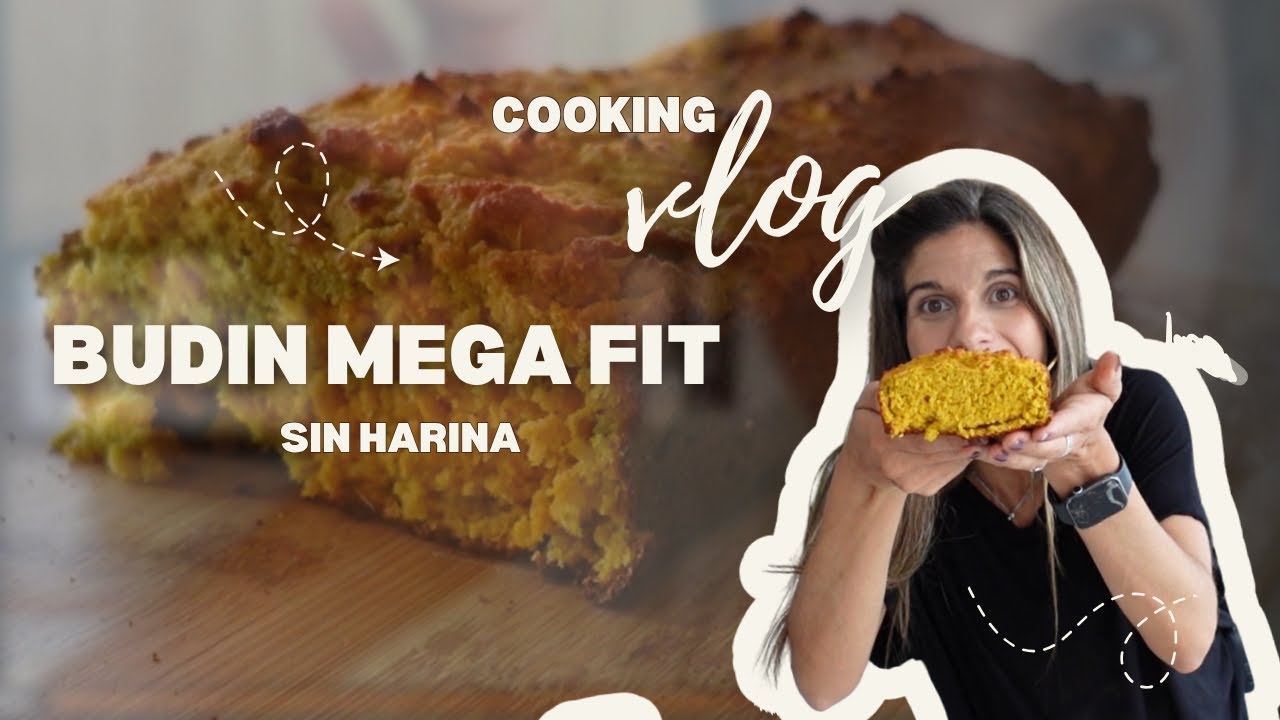 BUDIN FIT MEGA FÁCIL - SIN HARINA - ZANAHORIA Y MANDARINA