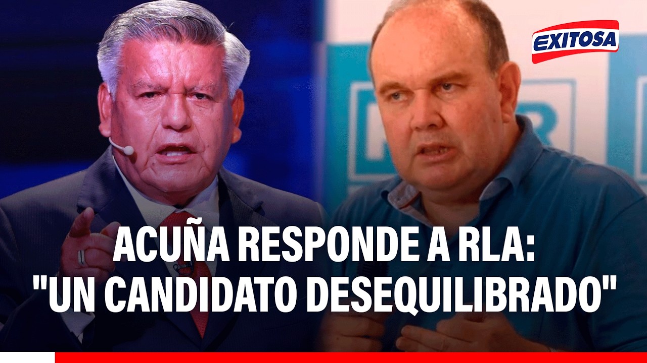 🔴🔵 César Acuña responde a López Aliaga tras críticas contra APP: 