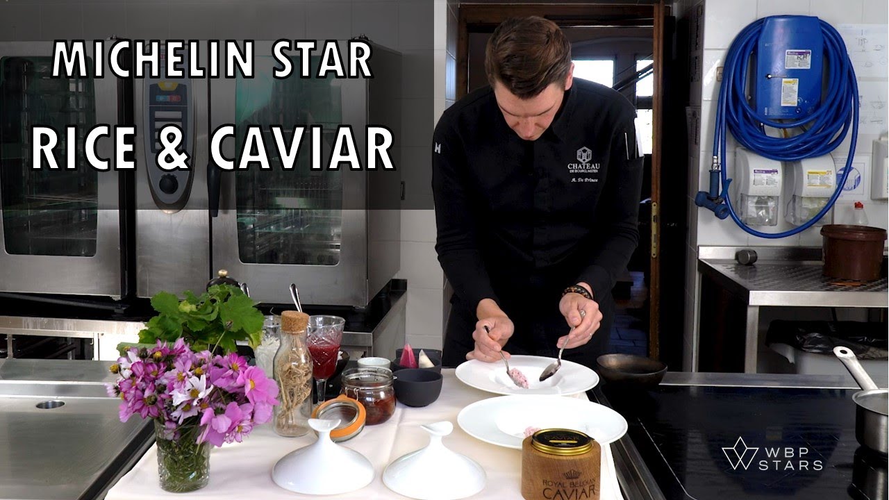 Amazing Royal Belgian Caviar preparation by Chef Archie de Prince at La Distillerie
