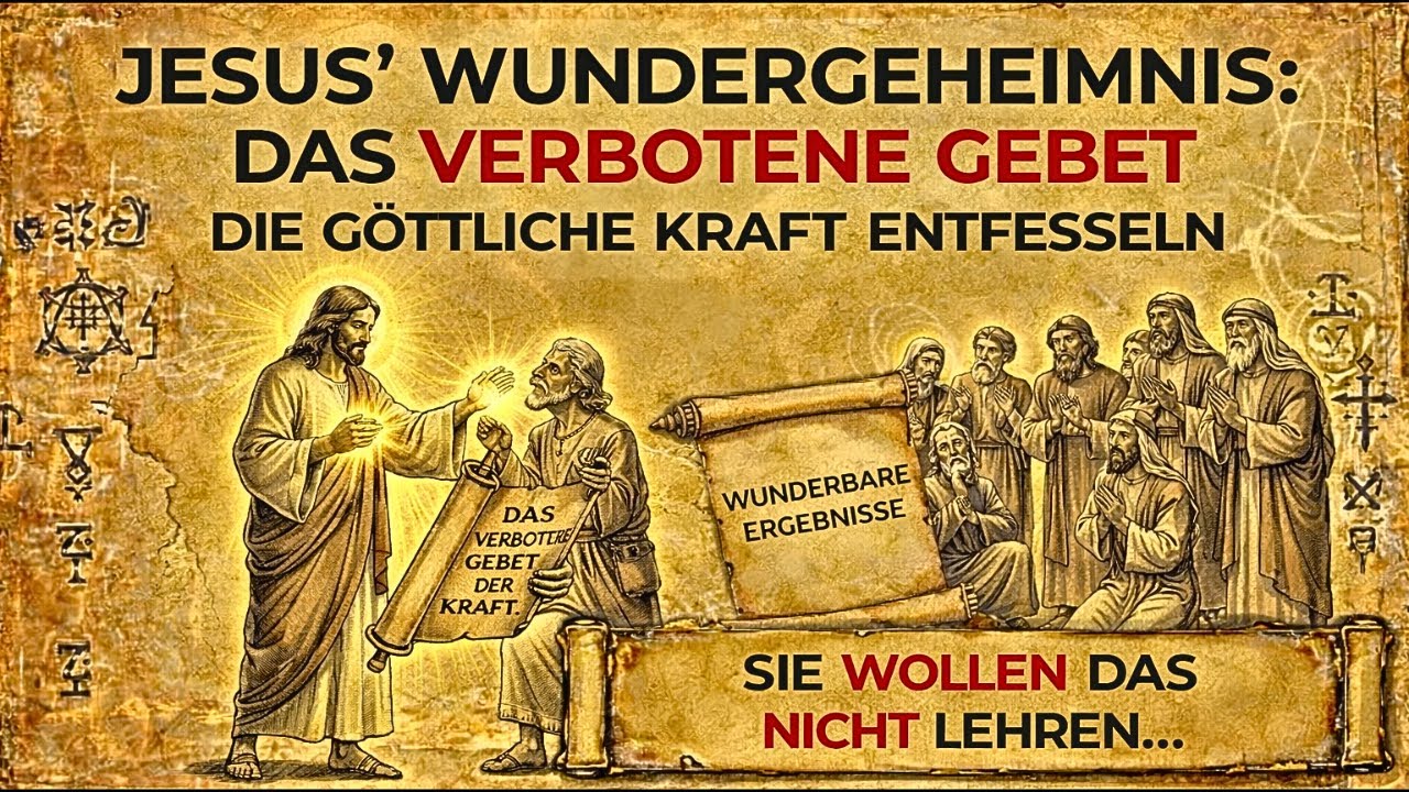 Jesu Geheimnis für Wunder: Das Gebet, das man dir verschweigt