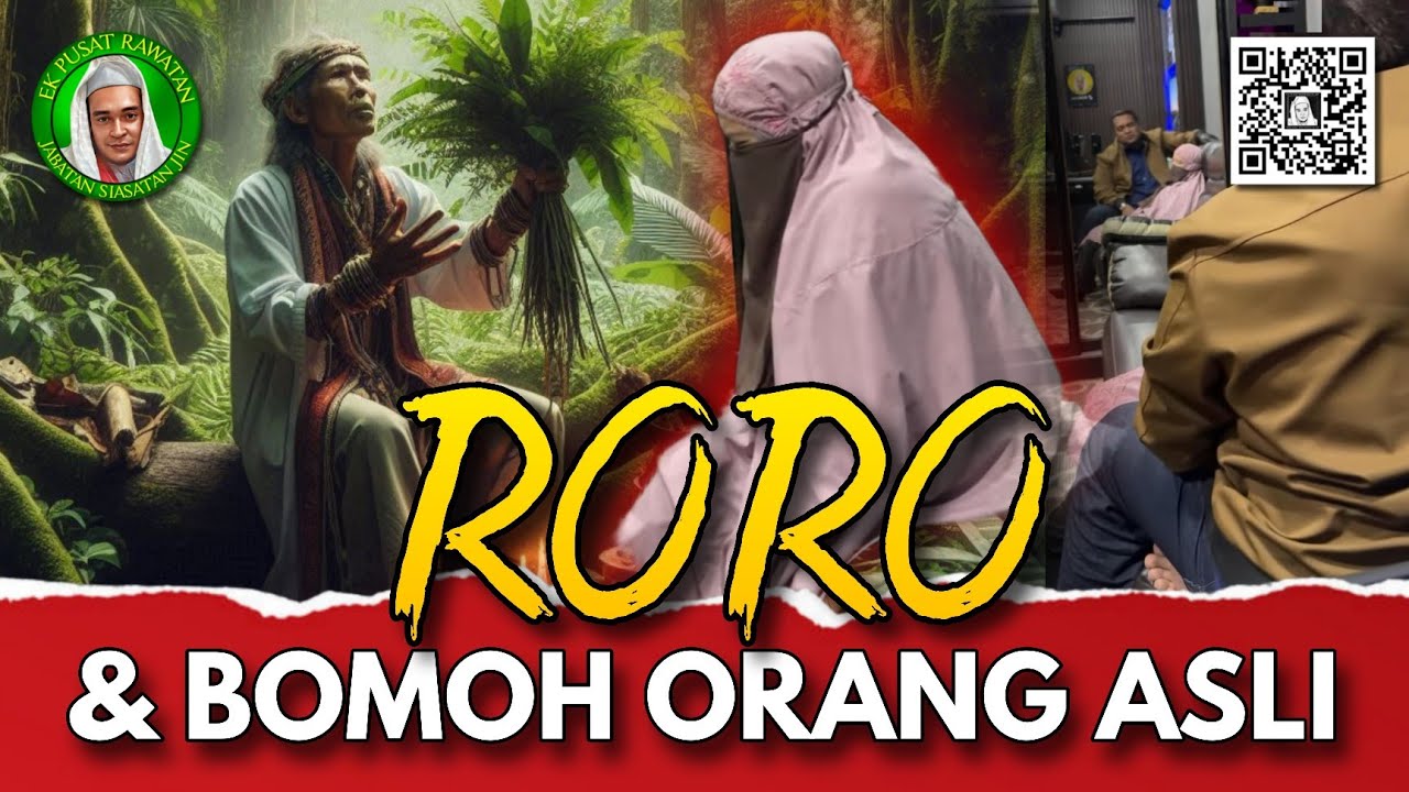 🔴 #halausetan - AL KISAH RORO & BOMOH ORANG ASLI