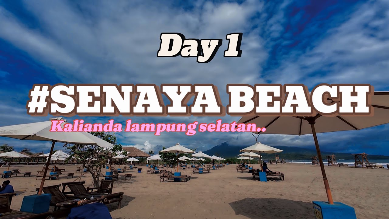 Pantai baru saja opening di kalianda lampung, harga HTM murah, semua fasilitas gratis, SENAYA BEACH🔥