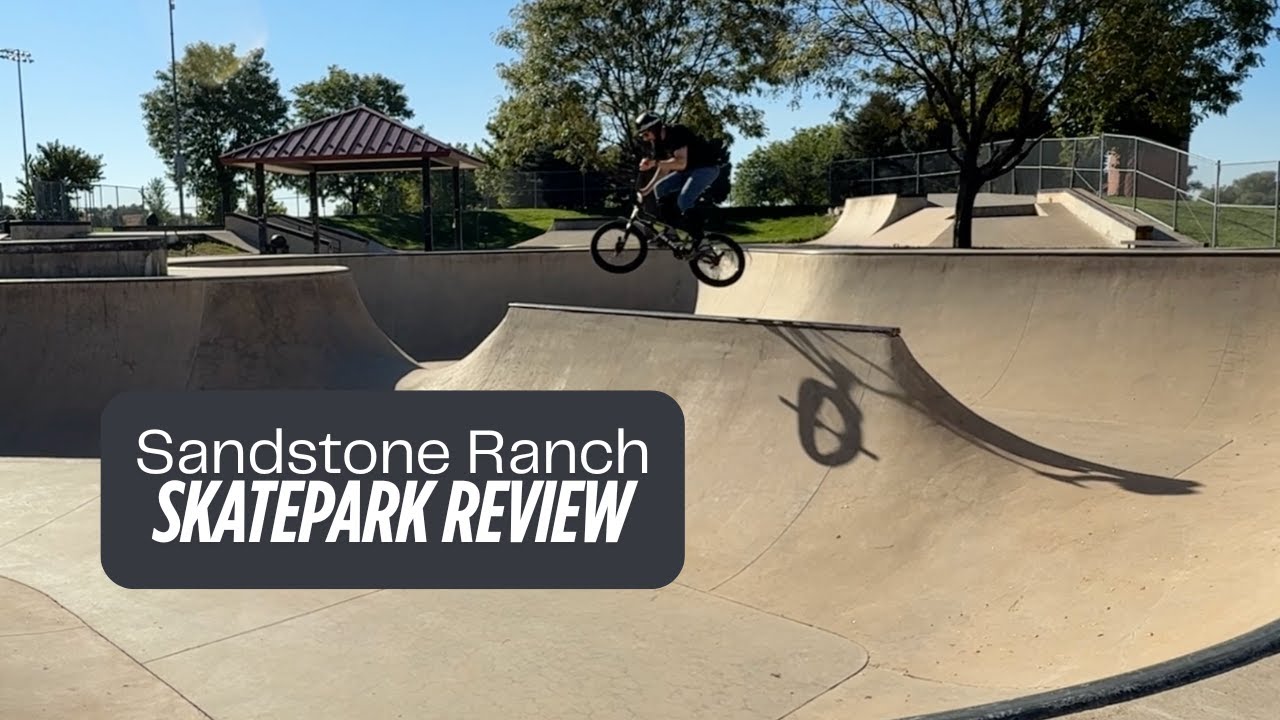 Sandstone Ranch Skatepark Review & BMX Session! | Longmont, CO