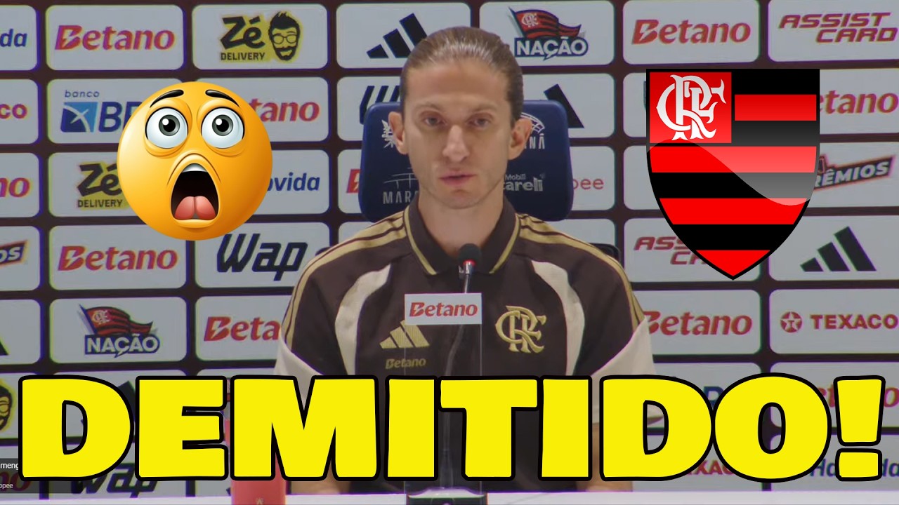 FILIPE LU&Iacute;S &Eacute; DEMITIDO DO FLAMENGO! ACREDITE SE QUISER