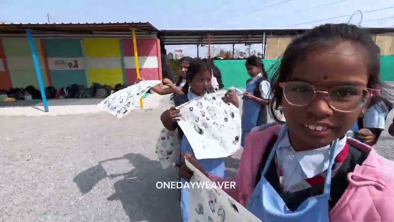Arka International School   ONE DAY WEAVER   #weavingexperience #nationaleducationpolicy #fun