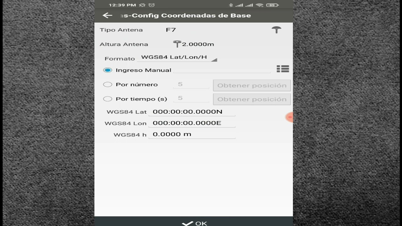 Configuración Modo Estático Antenas EFIX F4 - F7
