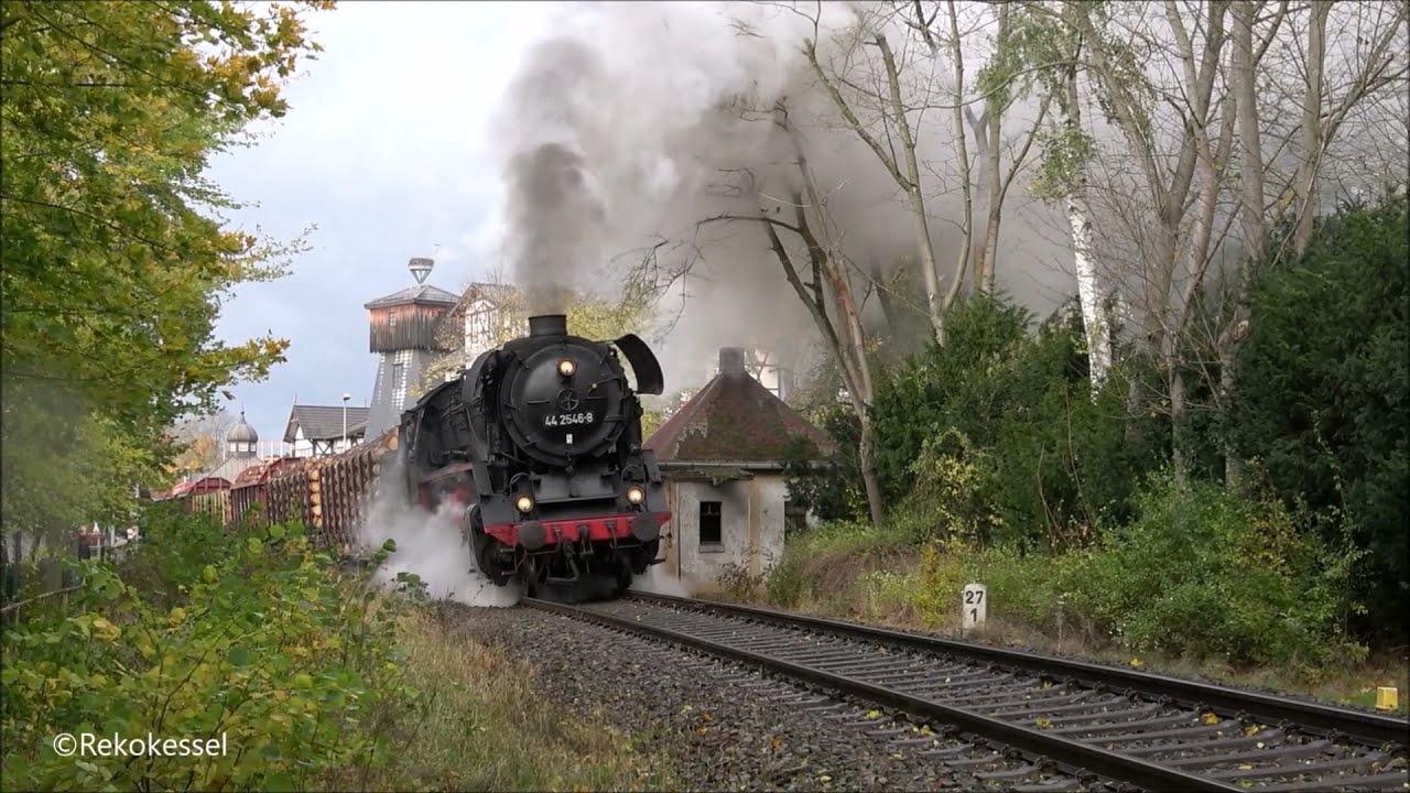 Eine Reise durch das Werratal mit dem Jumbo 44 2546