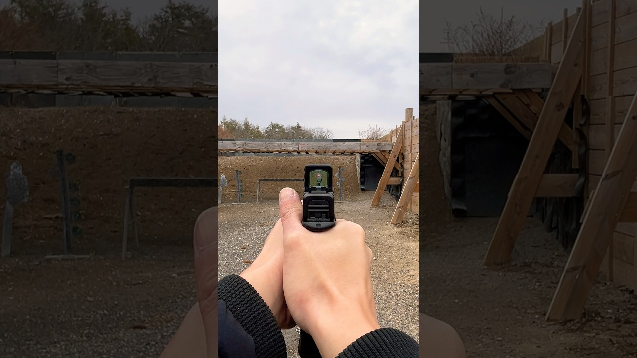 Glock 45 POV firing