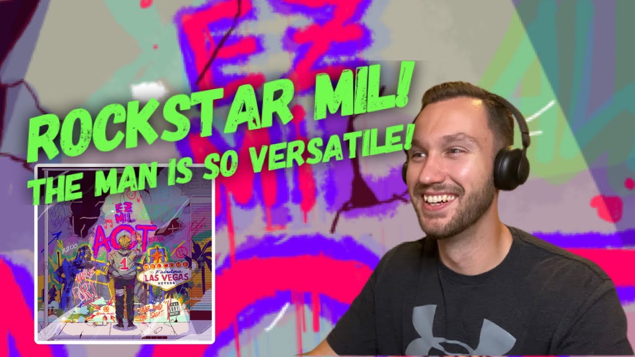 EZ MIL- SUPERLY REAL {REACTION!!!} Which is Better, His Rap or Rock?
