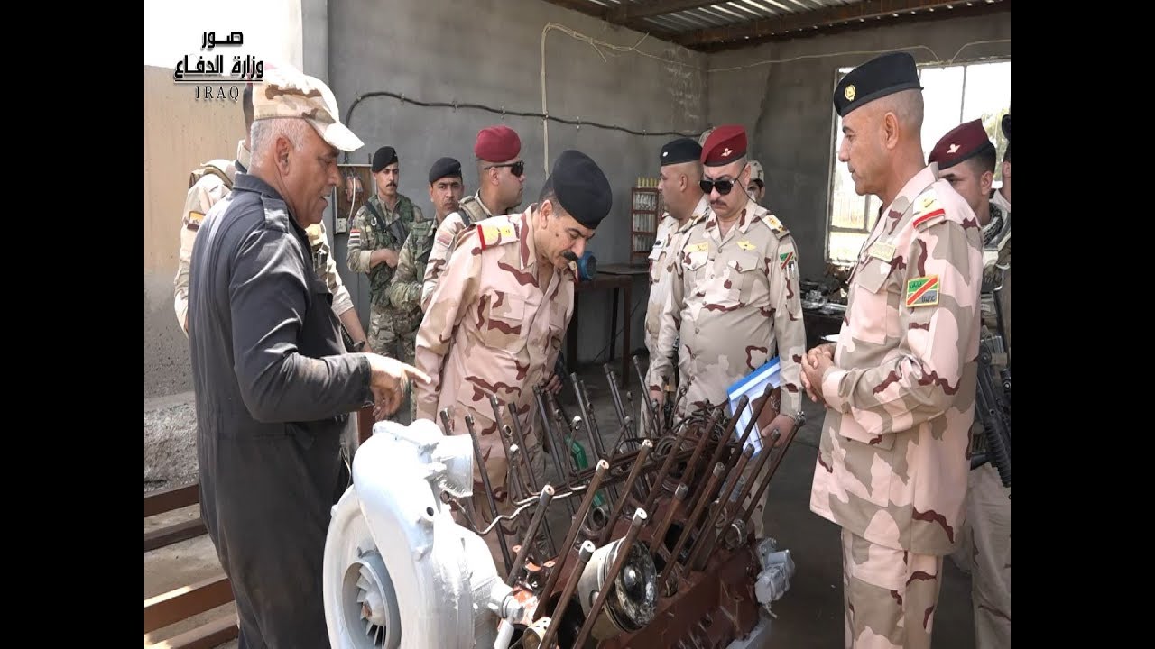 قائد القوات البرية يتفقد الفرقة المدرعة التاسعة