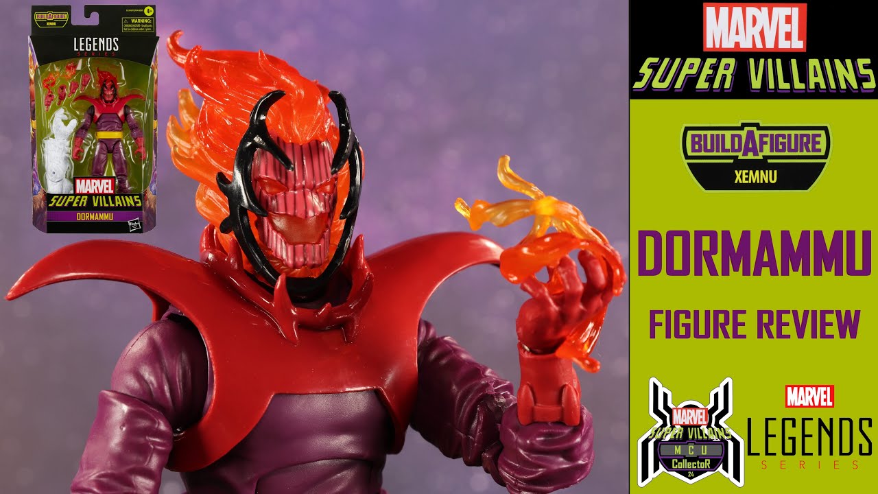 Обзор фигурки Marvel Legends DORMAMMU Dr Strange Super Villain Wave Xemnu BAF