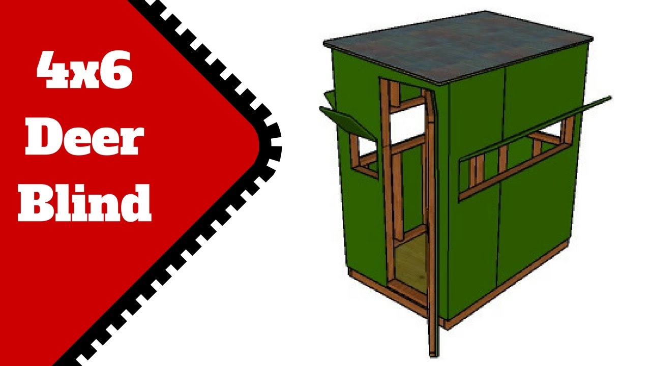 Deer Stand Plans 4x6