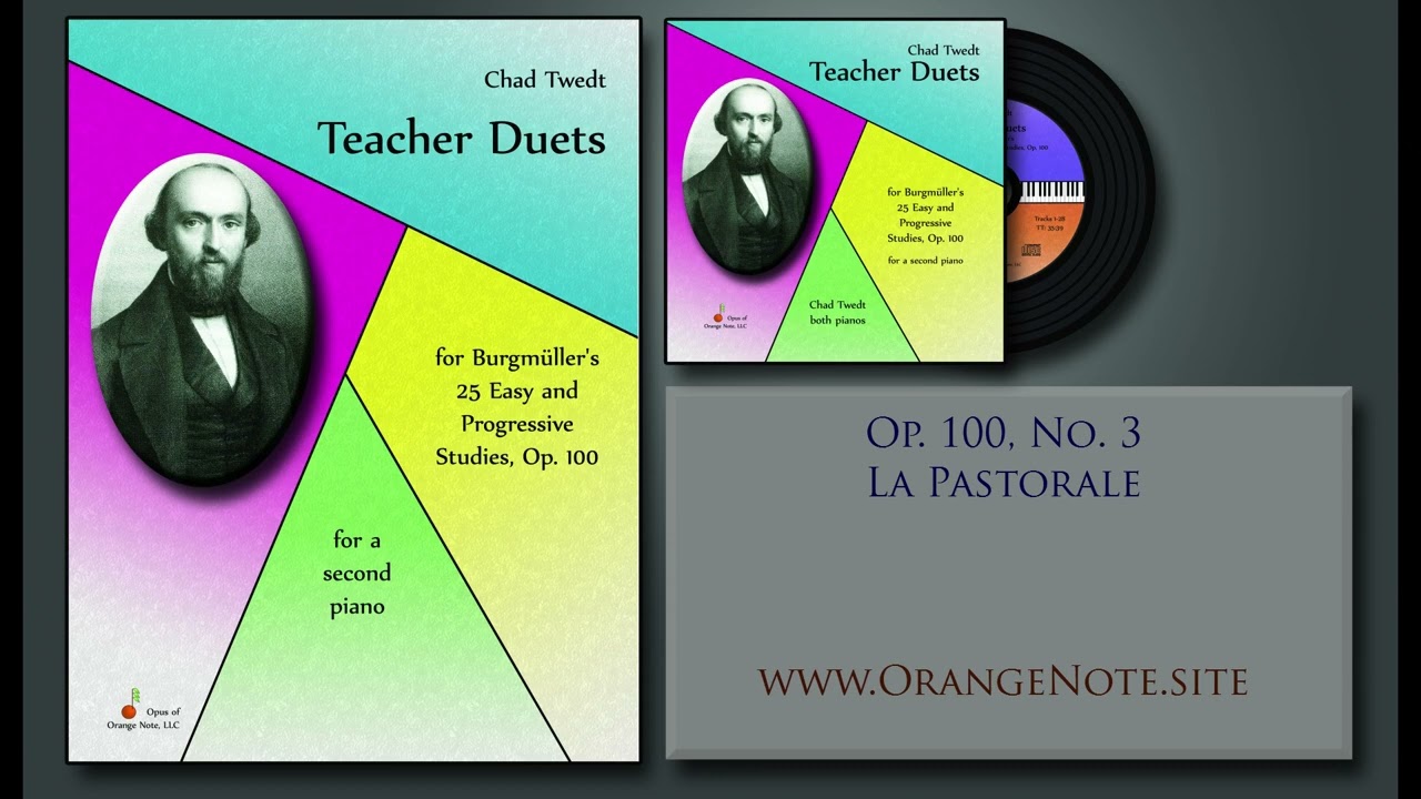 Burgmuller / Twedt - La Pastorale, Op. 100, No. 3
