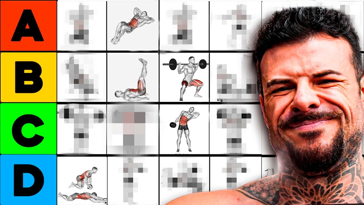 Ranking dos Piores e Melhores Exerc&iacute;cios de Abdomen (do PIOR ao MELHOR)