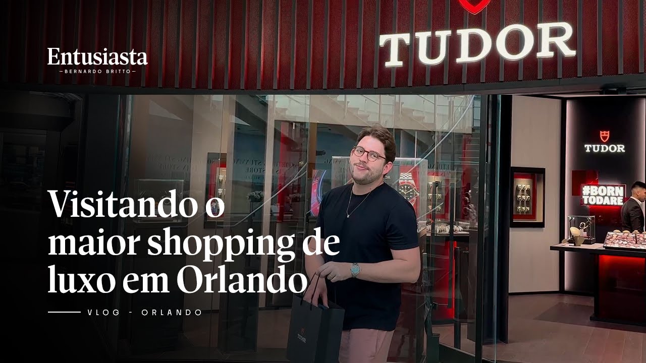 VISITANDO O MAIOR SHOPPING DE LUXO DE ORLANDO | VLOG