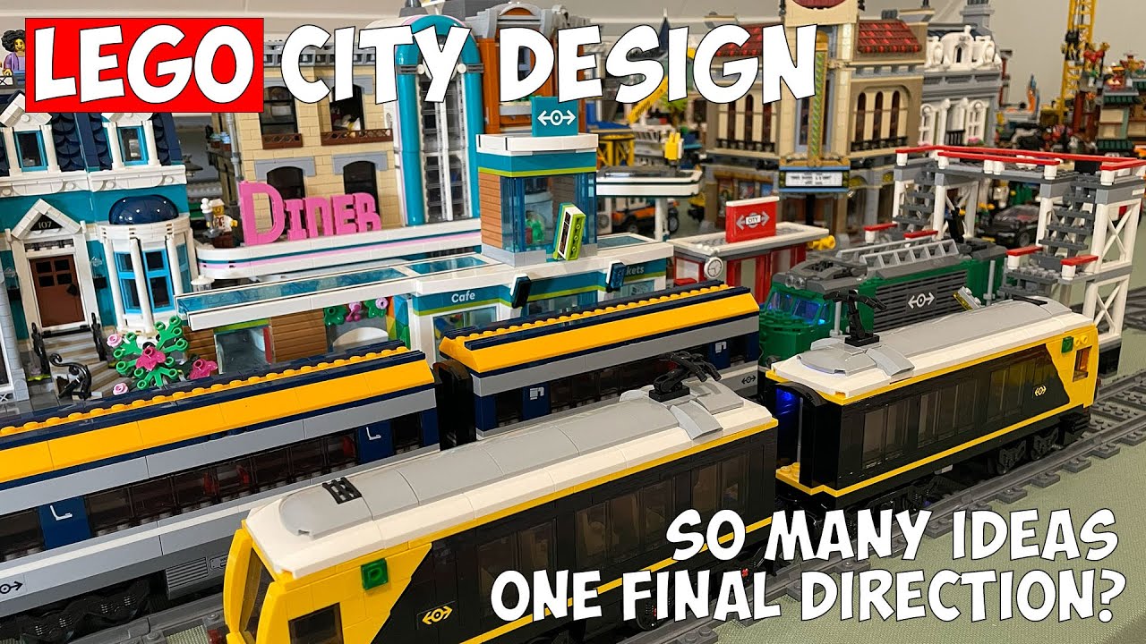 Planning the LEGO City Center (So Many Ideas, One Final Direction?)