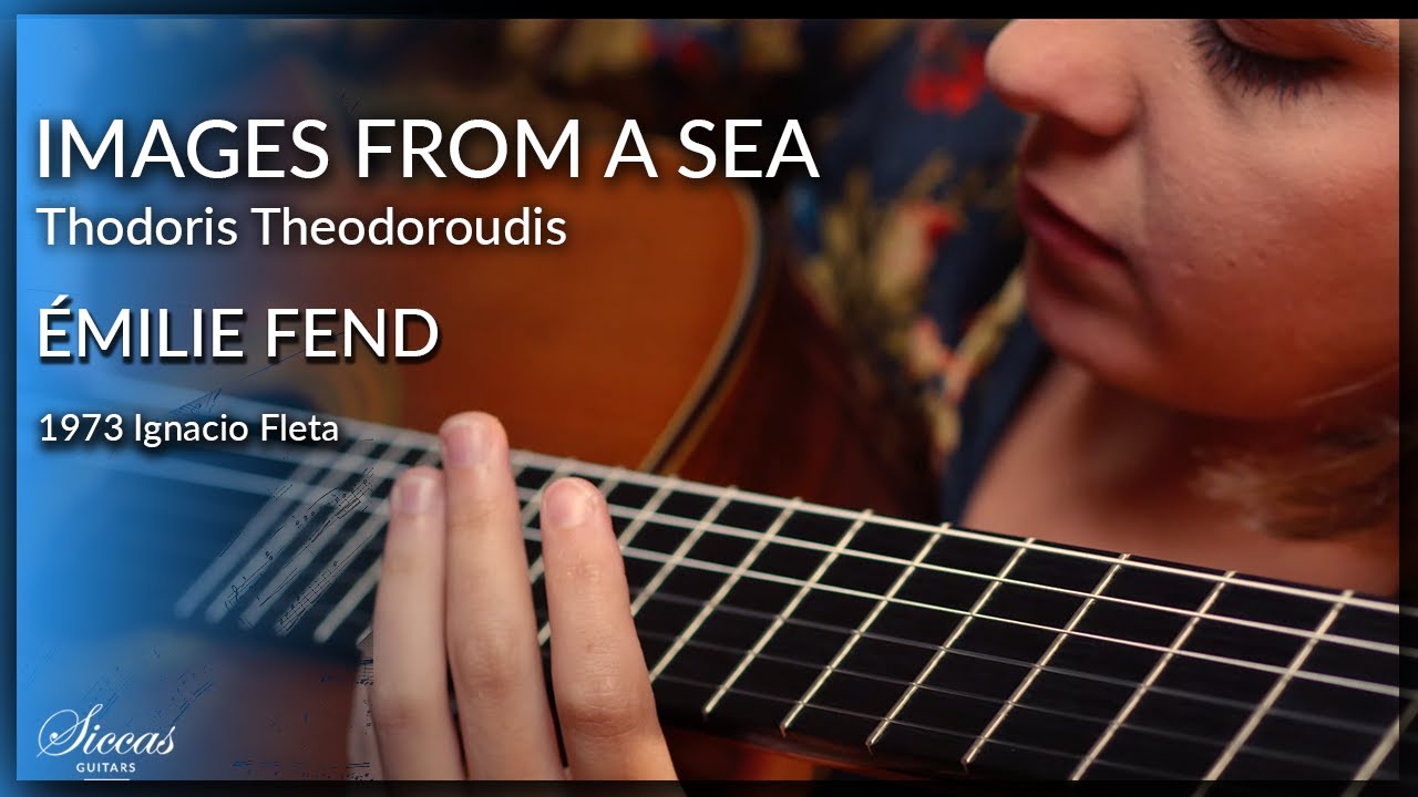 Émilie Fend plays Images from a sea by Thodoris Theodoroudis on a 1973 Ignacio Fleta