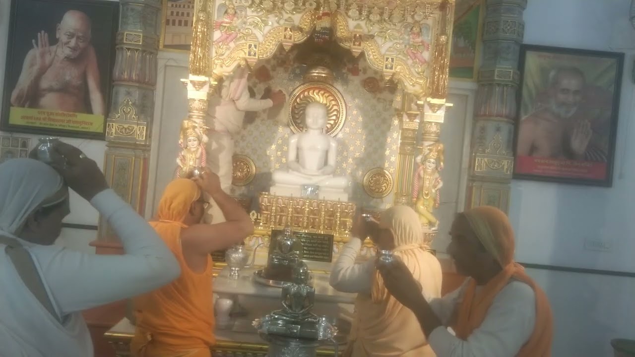 12-2- 2026 श्री वासुपूज्य दिगंबर जैनमंदिर अपनाघर शालीमार तिजारारोड अलवर से आजकी शांतिधारा और अभिषेक 